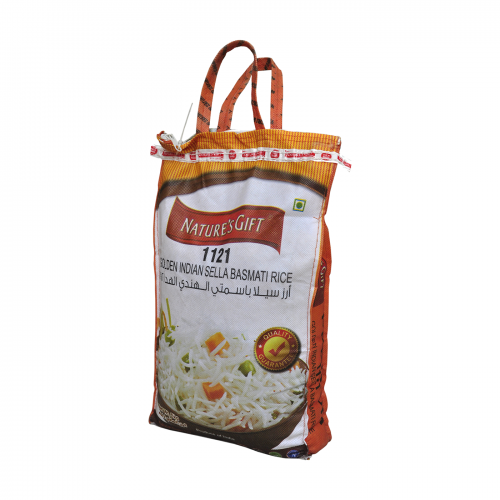 NATURE'S GIFT  PREMIUM GOLDEN SELLA RICE 5 KG
